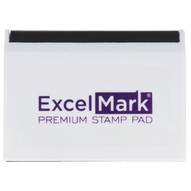 ExcelMark Ink Pads for Rubber Stamps Medium Size 2-5/8â€ by 4-1/4â€ (Purple) - Image 3